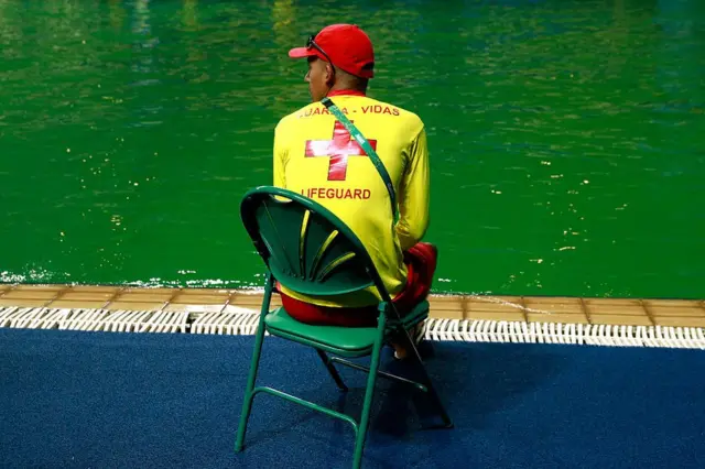 Salvavidas en Río 2016.