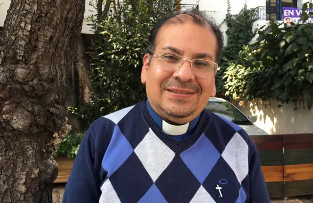 Padre Francisco Javier Ossa Figueroa, que prestou depoimento recentemente