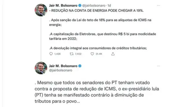 Reproduçãoanálise da bet365uma mensagem do presidente no Twitter