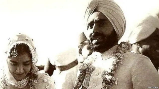 खुशवंत सिंह अपनी पत्नी कंवल मलिक के साथ. दोनों के विवाह में मोहम्मद अली जिन्ना भी पधारे थे.