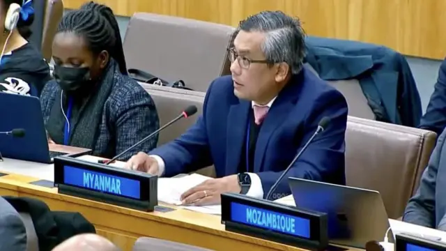 U Kyaw Moe Tun, Permanent Mission of Myanmar to UN