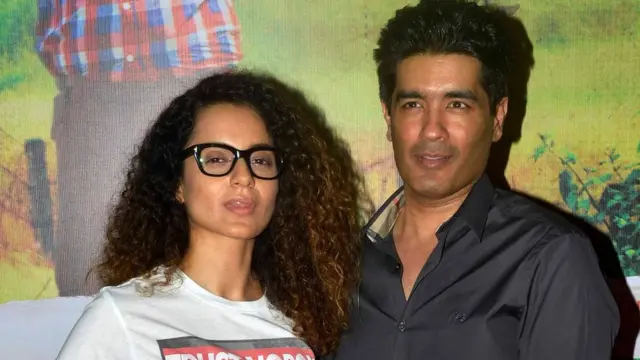 कंगना रनौत और मनीष मल्होत्रा