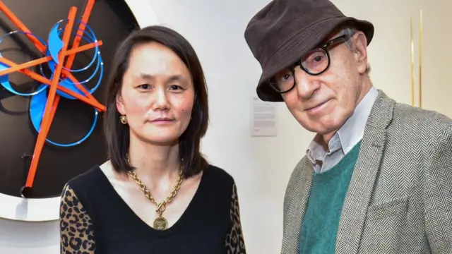 Soon-Yi y Woody Allen en 2018