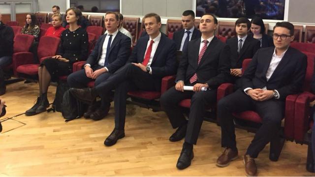 Навальный в ЦИКе