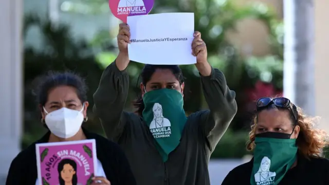 Organizaciones detrás del caso de Manuela