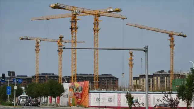 北京恆大一處未完工樓盤。如何避免再次出現恆大危機這樣的現象,是這次經濟刺激需要考慮的重點。