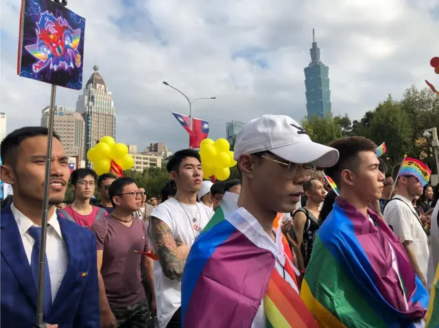 台北举行"2019台湾同志游行"