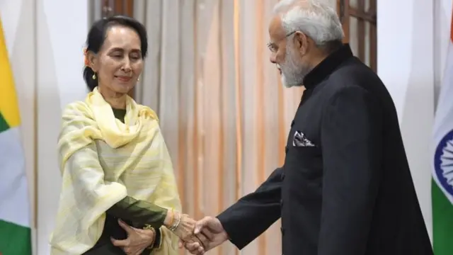 म्यांमार की नेता आंग सान सू ची