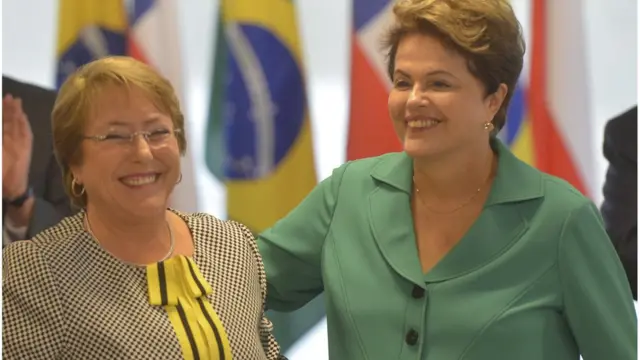 Dilma e Bachelet