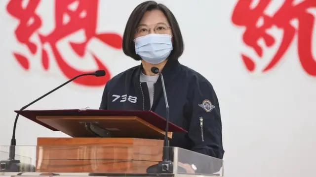 ताइवान की राष्ट्रपति साई इंग-वेन