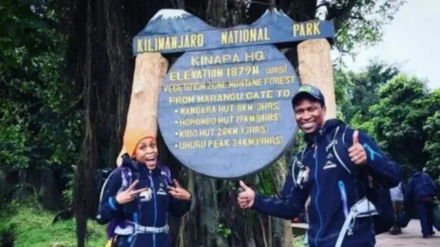 Wageni wanaopanda mlima Kilimajaro