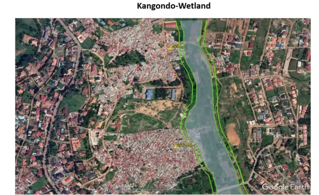 Umujyi wa Kigali uheruka kugaragaza imbago z'abagomba gusenyerwa kuko bari mu gishanga