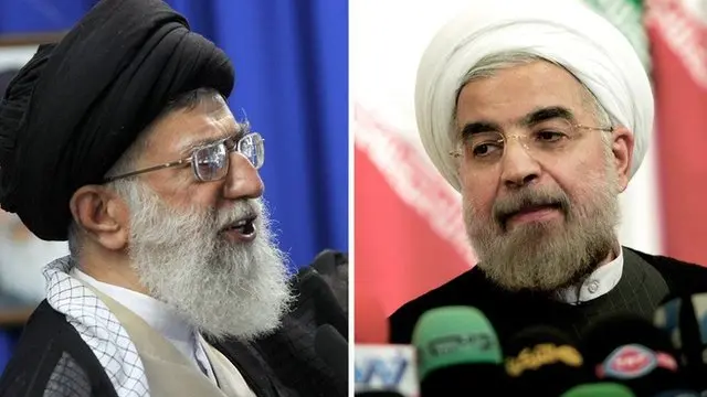 Khamenei e Rouhani