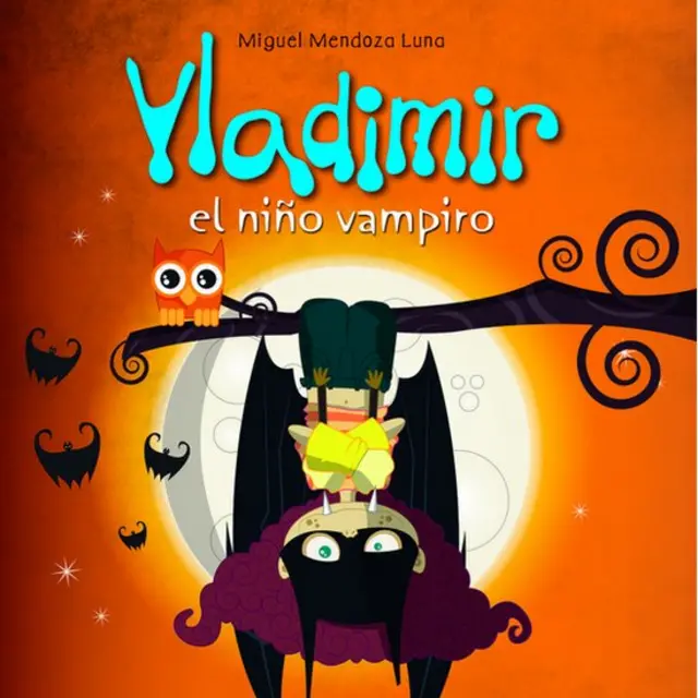 Portada de "Vladimir, el niño vampiro".
