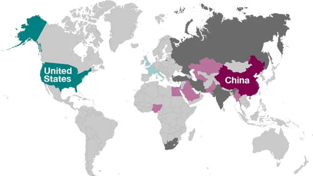 แผนที่ตลาดส่งออกอากาศยานไร้คนขับ (UAV)
