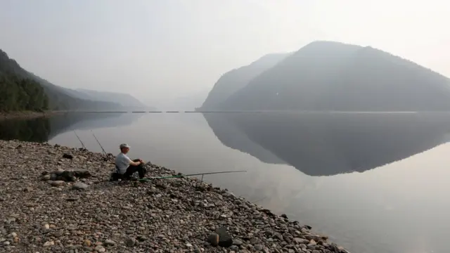 Дым от пожаров в Красноярске