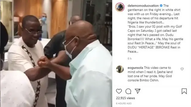 Dudu Heritage Biography: Bimbo Oshin husband, Ola Ibironke don die