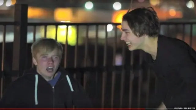 శామ్ పెప్పర్ ప్రాంక్ వీడియో