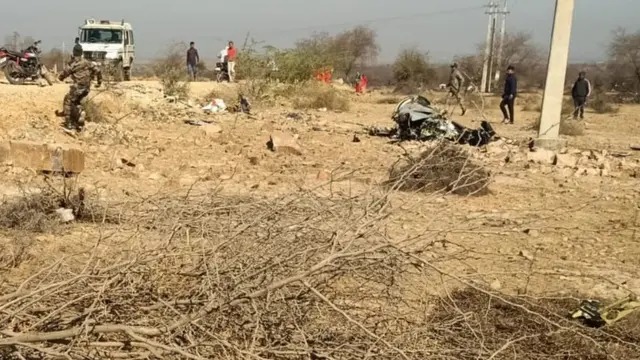 विमान के अवशेष