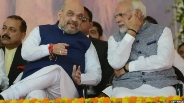 ਅਮਿਤ ਸ਼ਾਹ ਅਤੇ ਨਰਿੰਦਰ ਮੋਦੀ