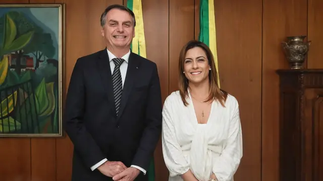 Jair Bolsonaro e Soraya Thronicke