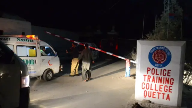 کوټه کې پولیس پر روزنیز مرکز برید