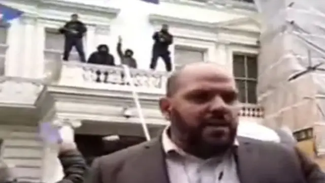 حمله به سفارت ایران در لندن