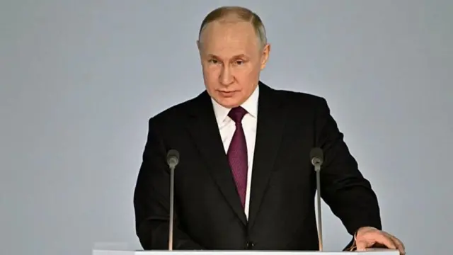 रूस के राष्ट्रपति व्लादिमीर पुतिन