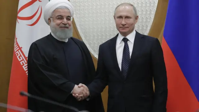 بوتين وروحاني