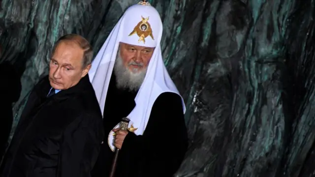 Володимир Путін та Патріарх Кирило