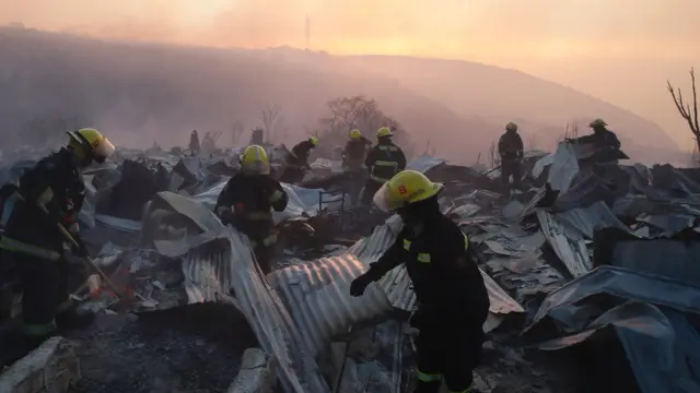 Incendio en Valparaíso