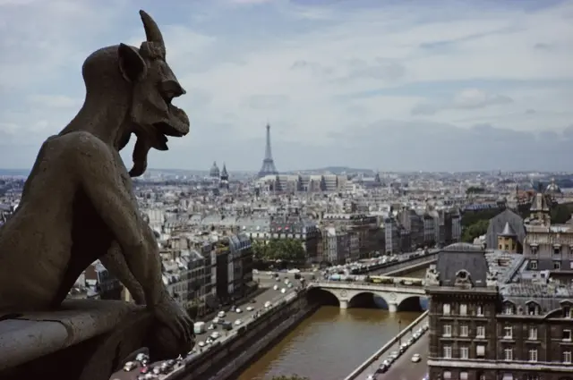 Gargoyle on Notre Dame