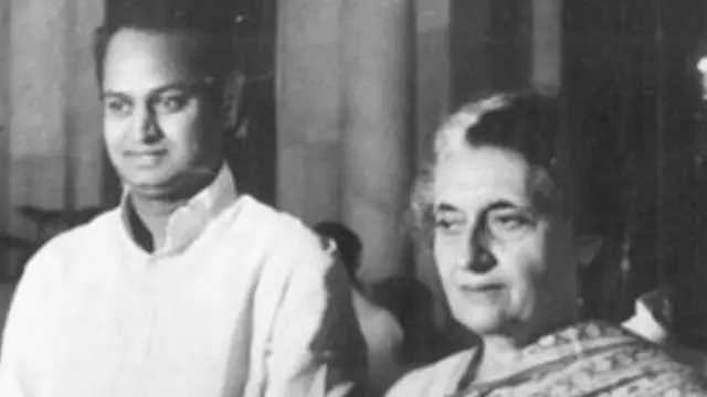 अशोक गहलोत और इंदिरा गांधी