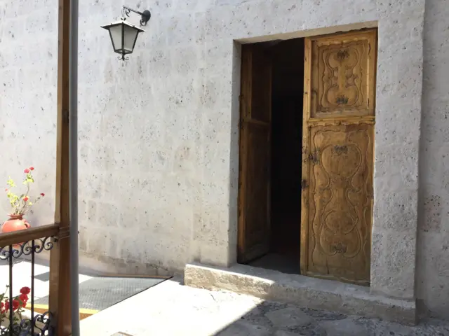 Ingreso a la Biblioteca de Vargas Llosa