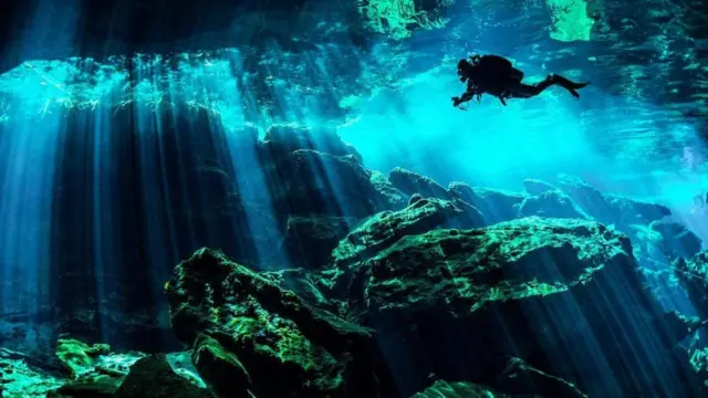 Cenote na penínsulajogo de casanik grátisYucatán