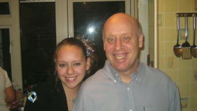 Jayne Green con su padre
