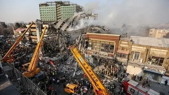 آتش سوزی ساختمان پلاسکو