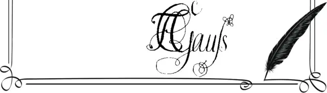 Esquela con firma de Clauss