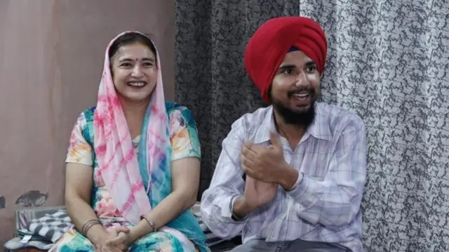 अमनज्योतची आई मनजीत कौर