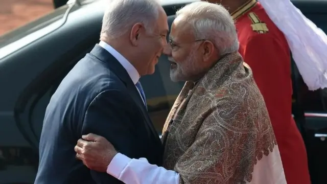 ناريندرا مودي ونتنياهو