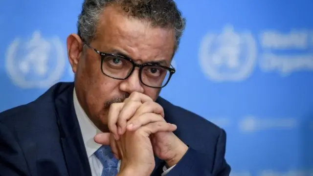 Tedros Ghebreyesus, diretor-geral da OMS