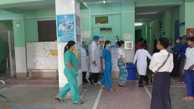 ဝေဘာဂီမှာ ကိုဗစ်-၁၉ အတည်ပြုလူနာတွေအတွက် ခုတင်ပြည့်သွားပြီလို့ ဆေးရုံတာဝန်ရှိသူက ပြောထားပါတယ်။