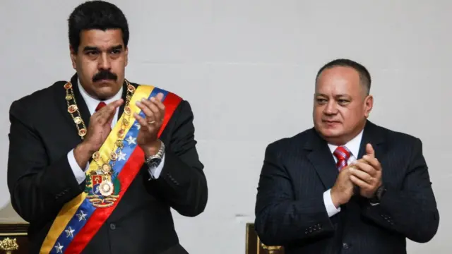 Nicolás Maduro y Diosdado Cabello.
