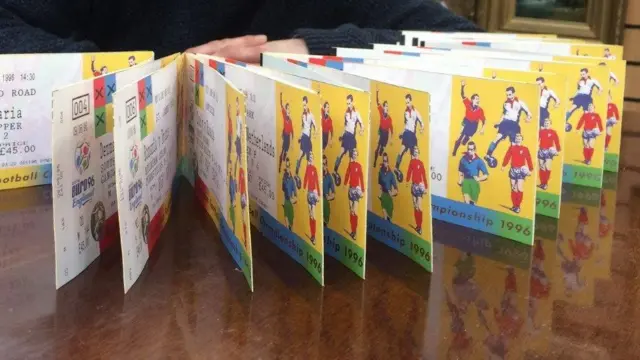 Boletas de la Euro 96