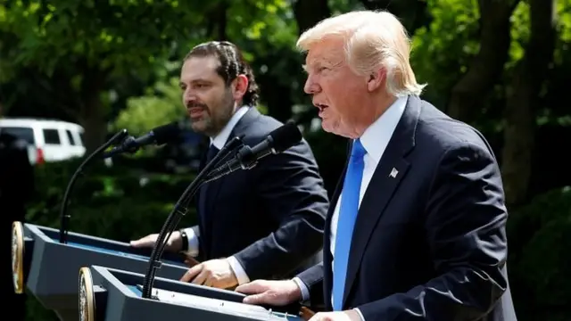 ترامپ و حریری