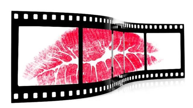 Beso en film