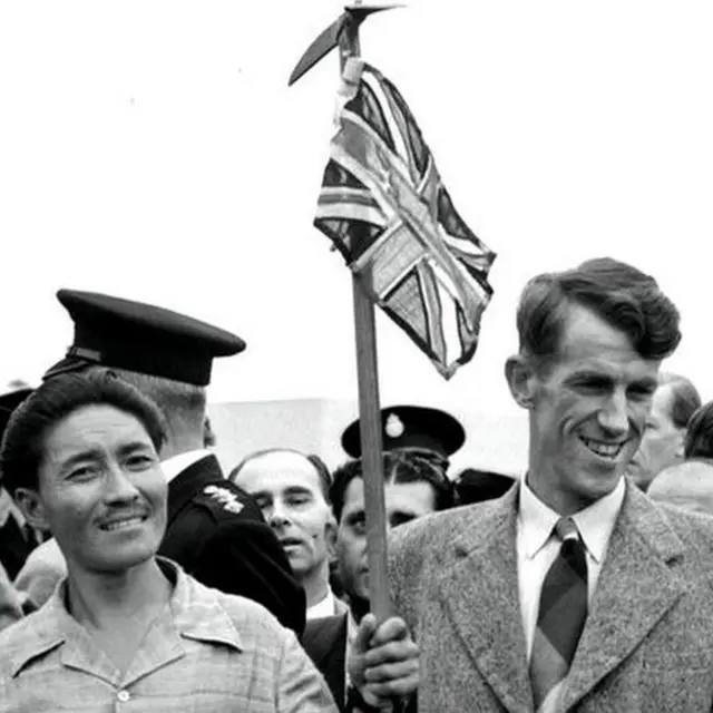 एडमंड हिलेरी और तेनज़िंग नोर्गे