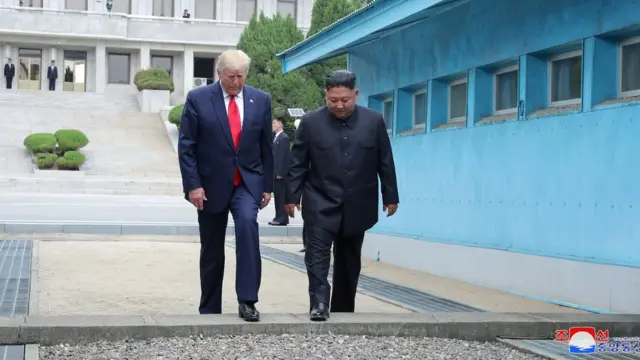 Donald Tramp i Kim Džong Un