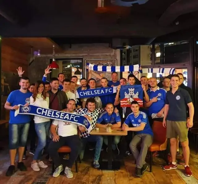 Skup navijača Čelsija iz Srbije