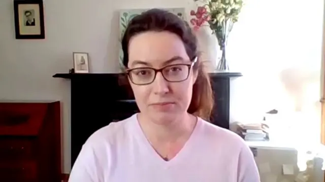 نابيل تيرنر أثناء المقابلة